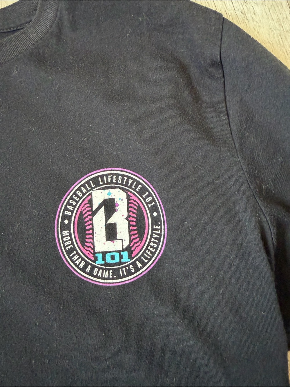 Baseball Lifestyle 101 Tshirt - Picture 2 of 5